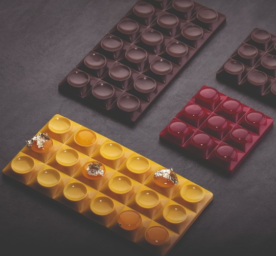 תבנית פוליקרבונט טבליות שוקולד Bricks